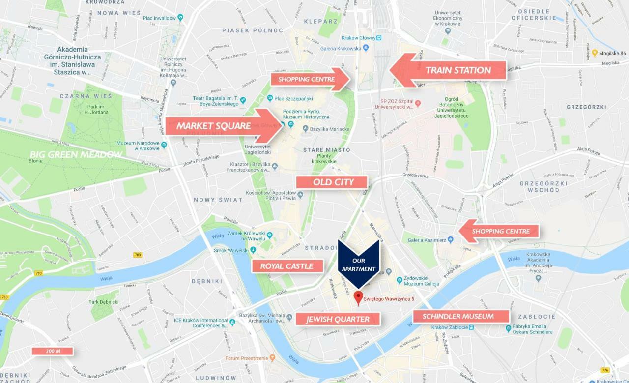 Studio Z Ogrodem Przy Starej Zajezdni Krakow Bagian luar foto